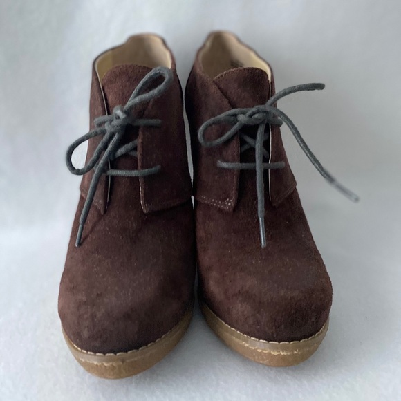 Enzo Angiolini Size 7 1/2M Brown Ankle Bootie. - Picture 2 of 8